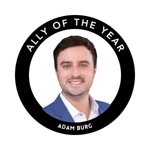 Ally of the Year 2024, Adam Burg